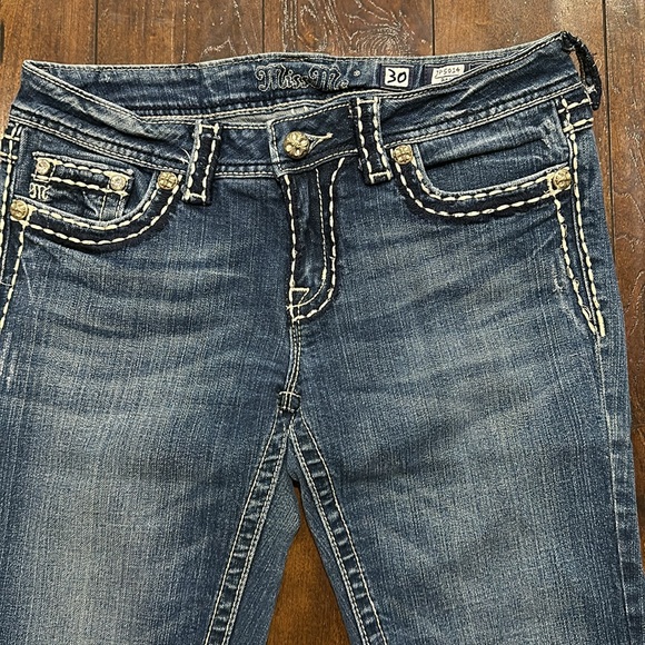 Miss Me- Rhinestone Boot Jean - Picture 3 of 9